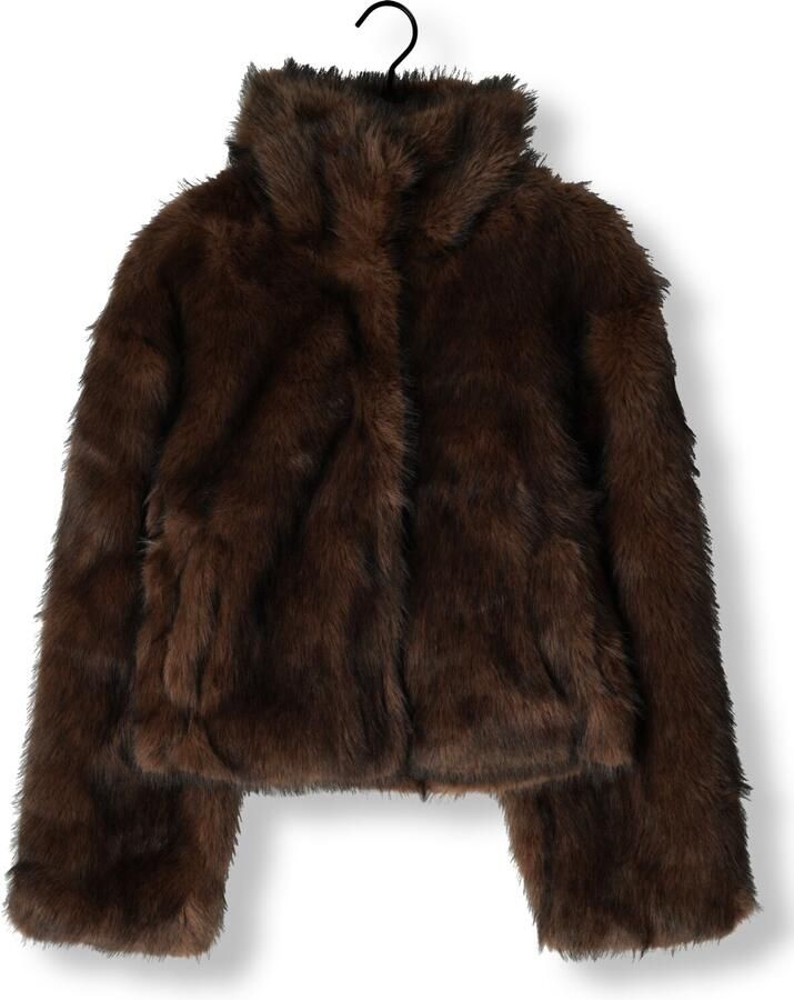 NEO NOIR Dames Jassen Steff Faux Fur Jacket Bruin