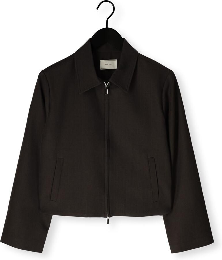 NEO NOIR Dames Jassen Vianney Structure Jacket Donkergrijs - Foto 2