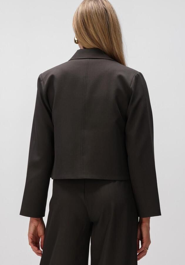 NEO NOIR Dames Jassen Vianney Structure Jacket Donkergrijs - Foto 4