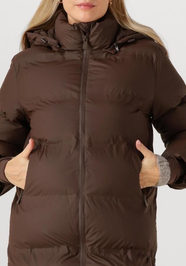 NEO NOIR Gewatteerde lange jas met capuchon model 'Viviana' - Foto 2