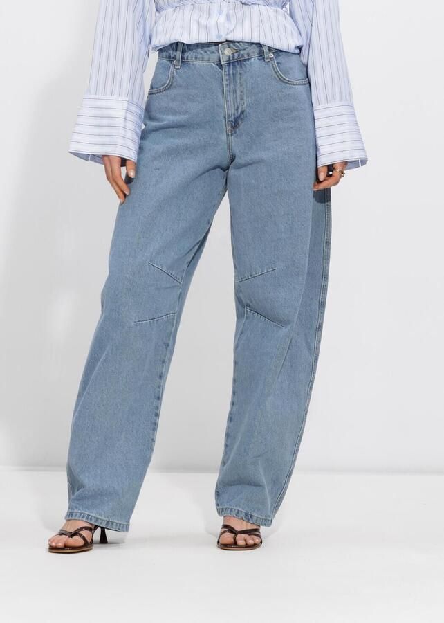 NEO NOIR Dames Jeans Alannah D Pants Lichtblauw