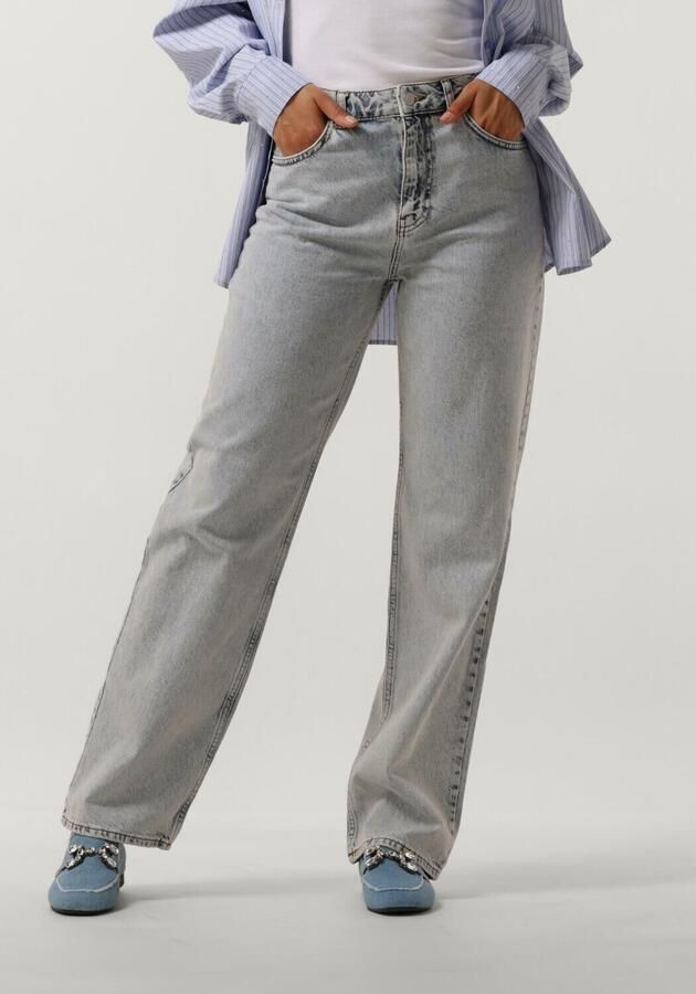 NEO NOIR Blauwe Wide Leg Jeans Simona D Blue Dames - Foto 4