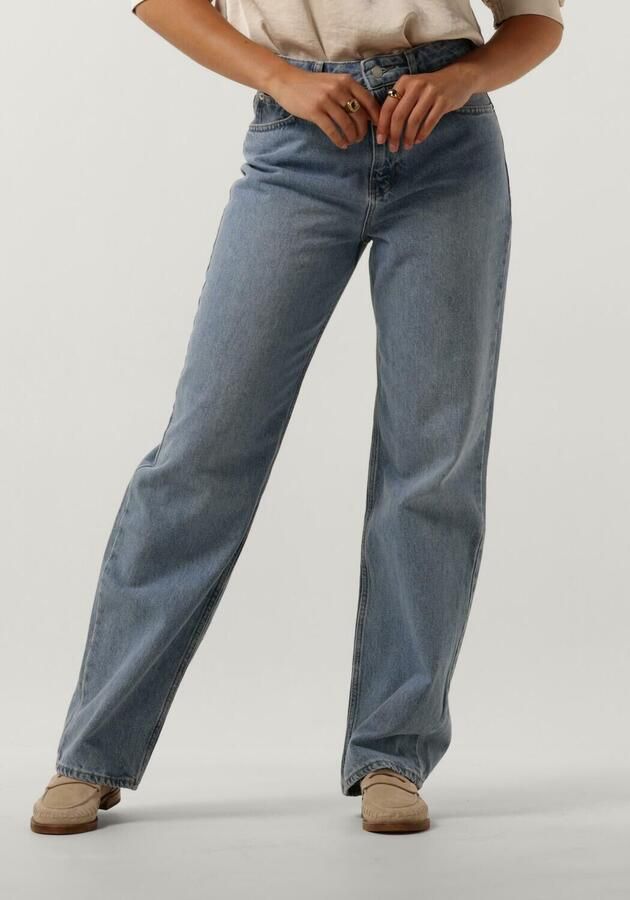 NEO NOIR Lichtblauwe Wide Jeans Simona D Blue Dames - Foto 4