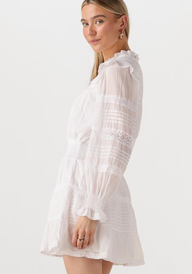 NEO NOIR Dames Jurken Aran S Voile Dress Gebroken Wit