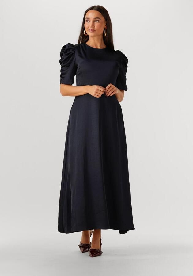 NEO NOIR Dames Jurken Benuti Solid Dress Donkerblauw - Foto 4