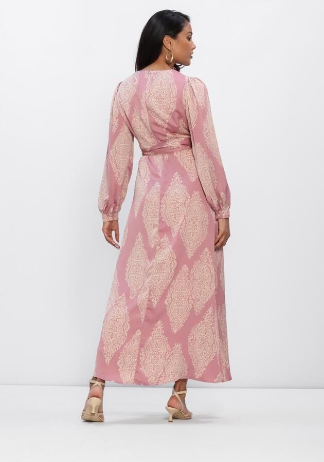 NEO NOIR Dames Jurken Bretti Paisley Drop Dress Roze - Foto 2
