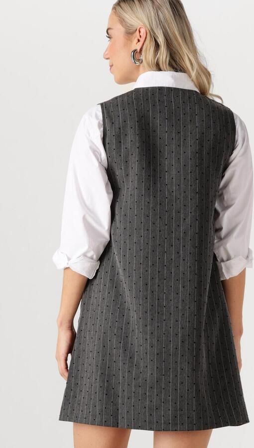 NEO NOIR Dames Jurken Caila Mini Dot Dress Grijs - Foto 4