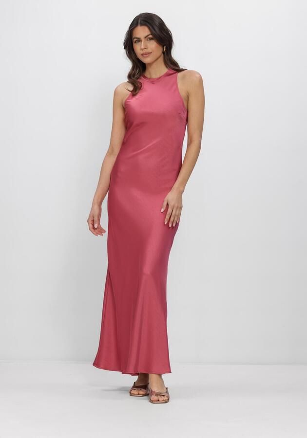 NEO NOIR Dames Jurken Celinie Heavy Sateen Dress Roze