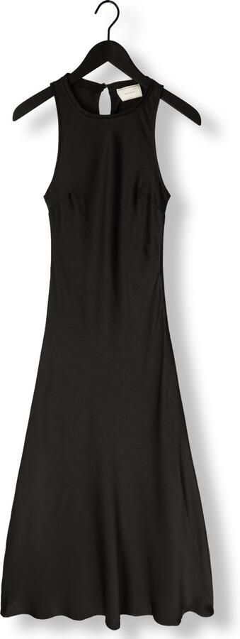 NEO NOIR Dames Jurken Celinie Heavy Sateen Dress Zwart - Foto 3