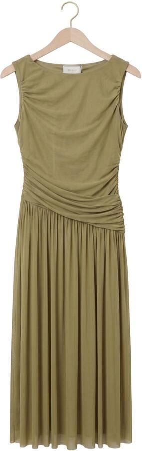 NEO NOIR Dames Jurken Cludine Mesh Dress Khaki - Foto 4