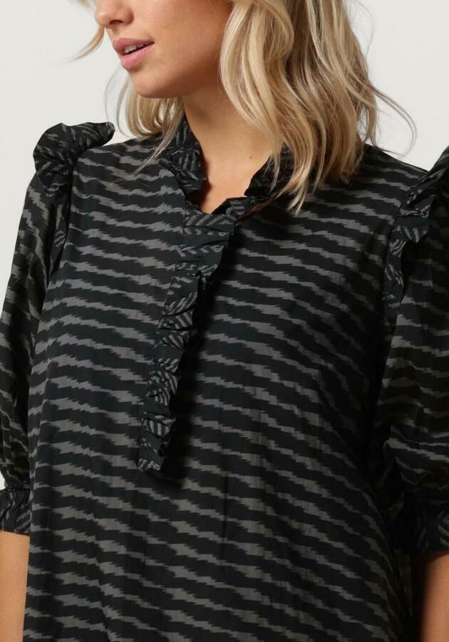 NEO NOIR Dames Jurken Hani Graphic Dress Zwart - Foto 2