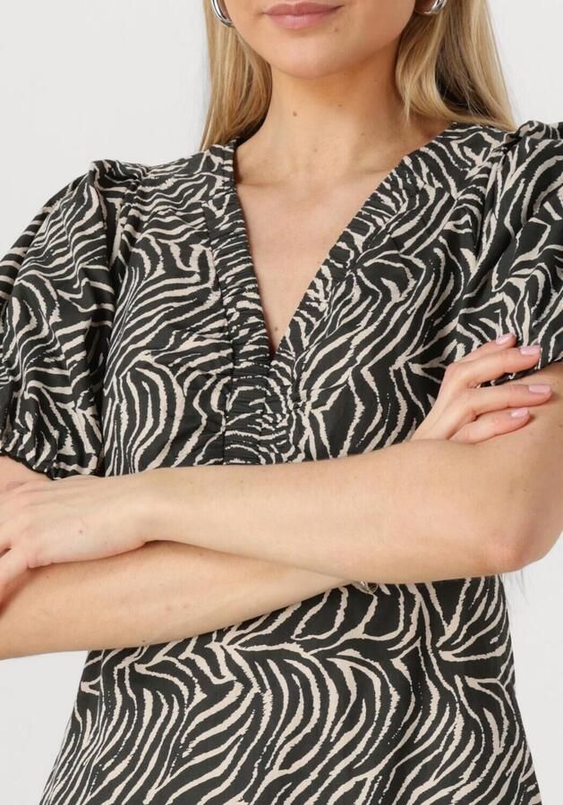 NEO NOIR Dames Jurken Illana Zebra Dress Zwart - Foto 2