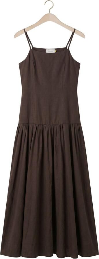 NEO NOIR Dames Jurken Jackie S Voile Dress Bruin - Foto 4