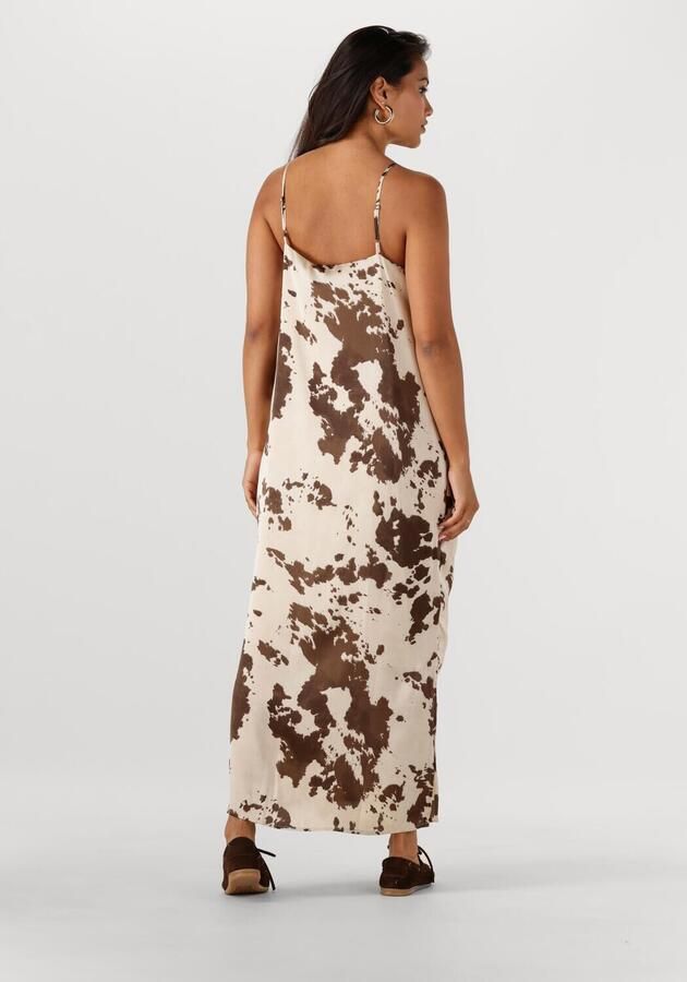 NEO NOIR Dames Jurken Kamran Cow Print Dress Bruin - Foto 2