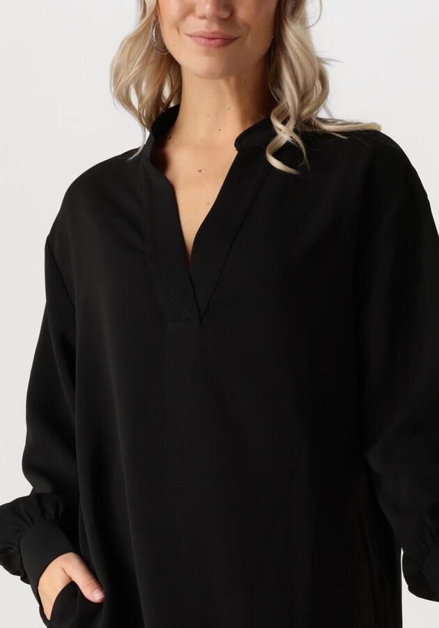 NEO NOIR Zwarte Crepe Jurk Veelzijdige Stijl Black Dames - Foto 2