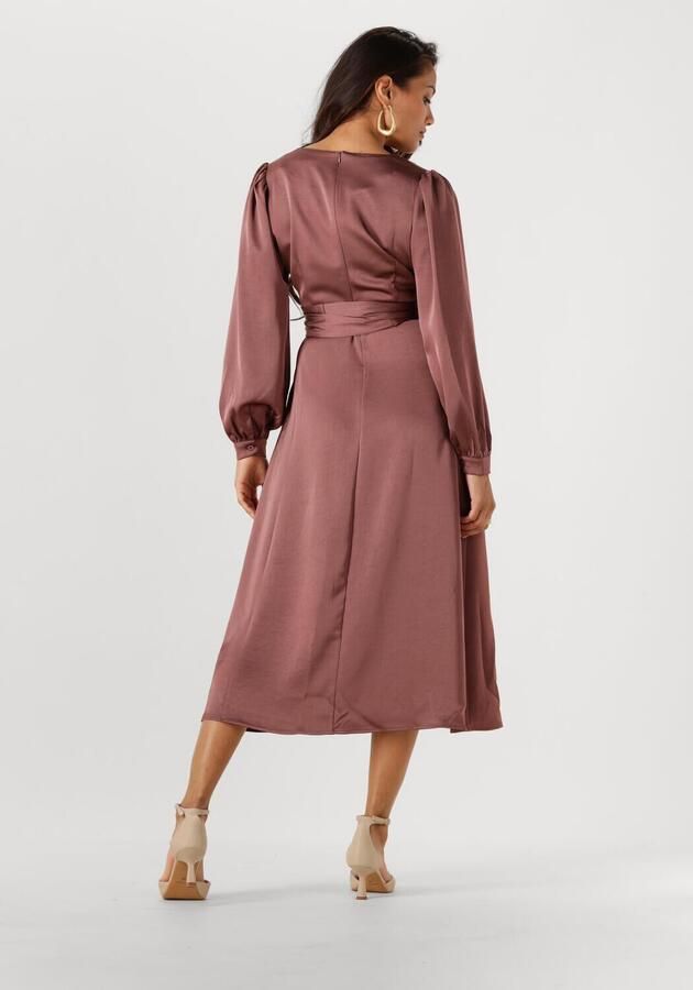 NEO NOIR Dames Jurken Rimini Heavy Sateen Dress Roze