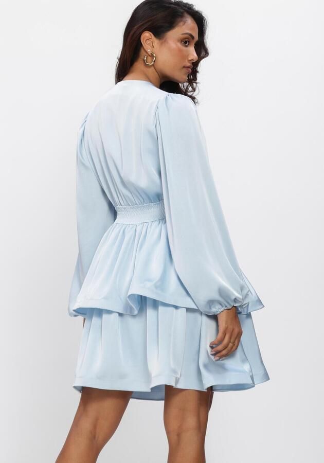 NEO NOIR Dames Jurken Rivana Heavy Sateen Dress Lichtblauw - Foto 2