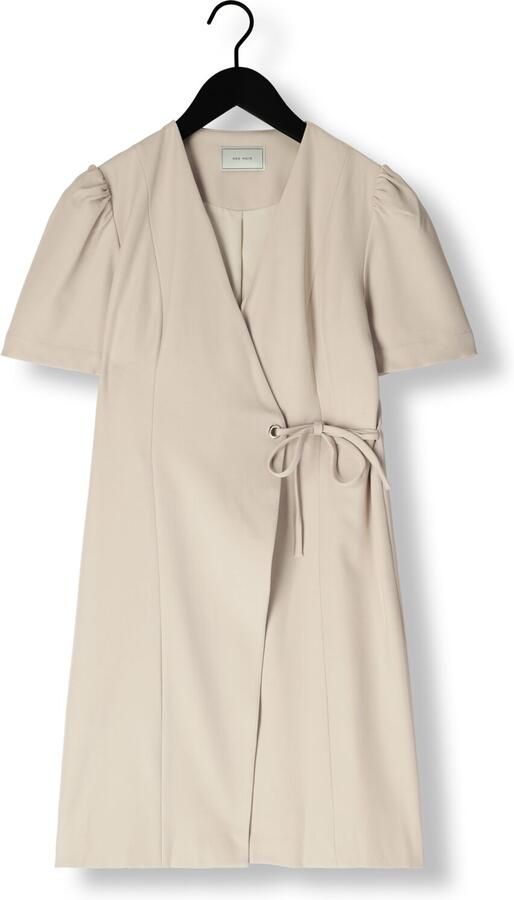 NEO NOIR Dames Jurken Sendita Eyelet Dress Beige - Foto 3