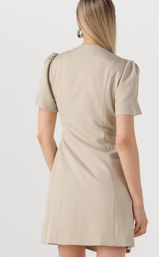 NEO NOIR Dames Jurken Sendita Eyelet Dress Beige - Foto 2