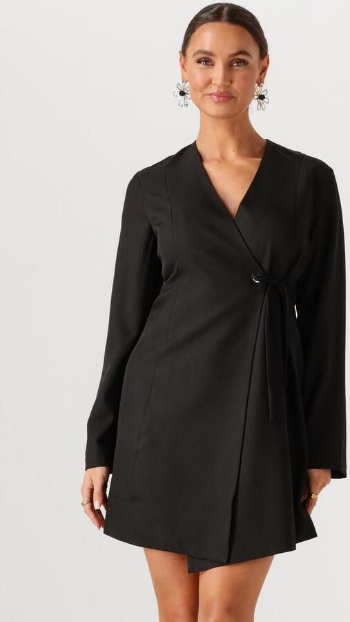 NEO NOIR Dames Jurken Sendra Eyelet Dress Zwart - Foto 4