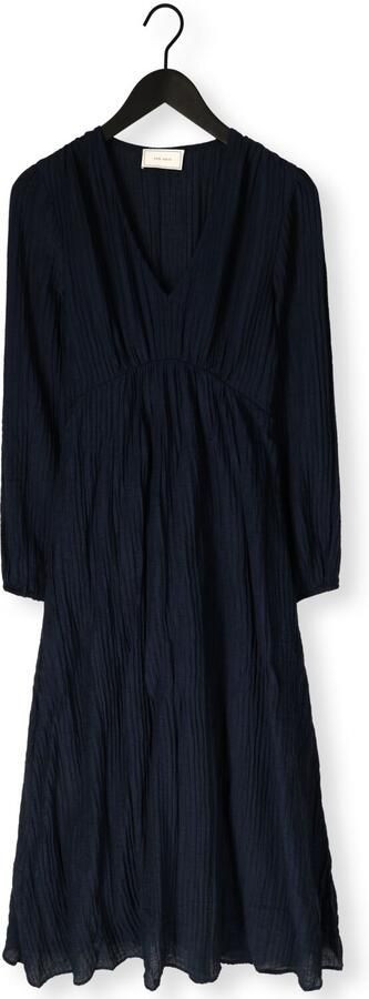 NEO NOIR Dames Jurken Silfi Crepe Dress Donkerblauw - Foto 4