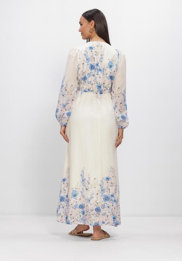 NEO NOIR Dames Jurken Silfi Flower Print Dress Gebroken Wit - Foto 2