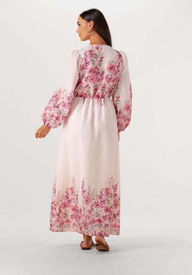 NEO NOIR Dames Jurken Silfi Flower Print Dress Lichtroze