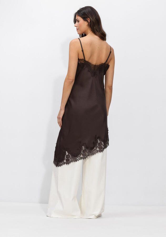 NEO NOIR Dames Jurken Sorelle Lace Dress Bruin - Foto 2
