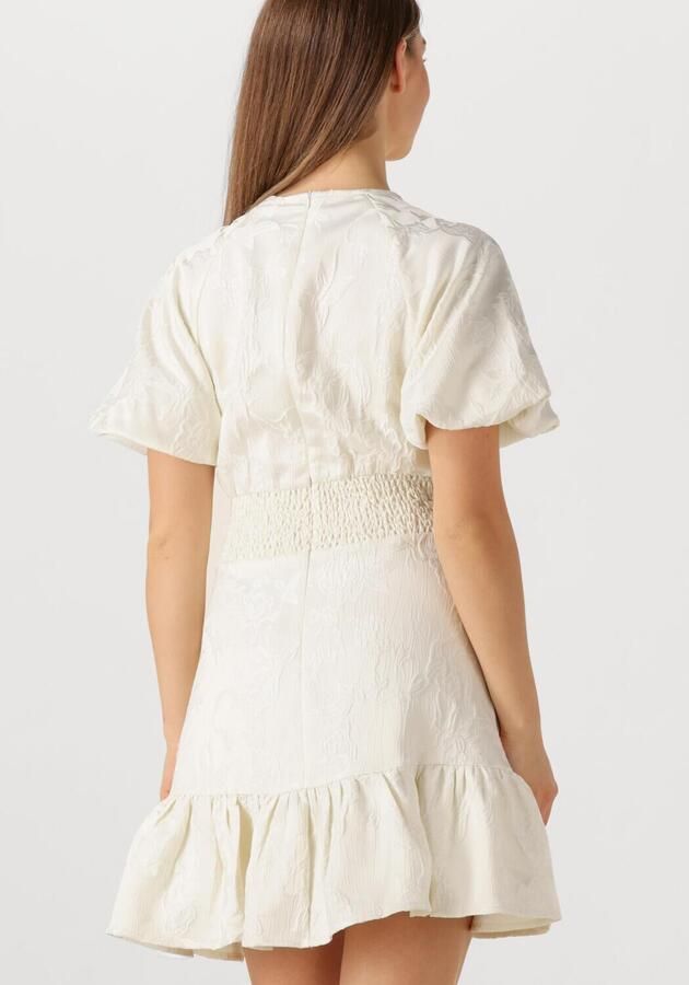 NEO NOIR Dames Jurken Sulli Jacquard Dress Wit