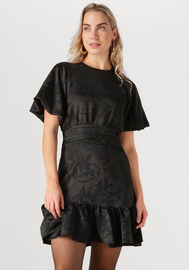 NEO NOIR Dames Jurken Sulli Jacquard Dress Zwart