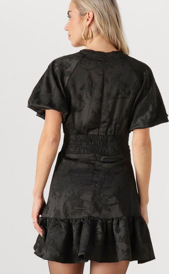 NEO NOIR Dames Jurken Sulli Jacquard Dress Zwart - Foto 3
