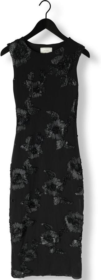 NEO NOIR Dames Jurken Tiranna Big Flower Mesh Dress Zwart - Foto 3