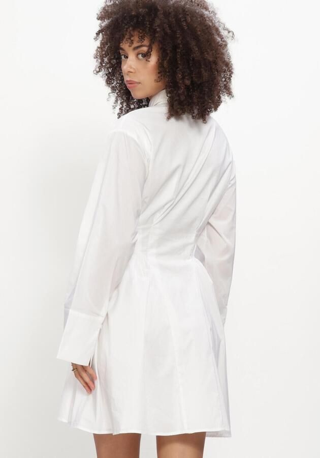 NEO NOIR Dames Jurken Ulissa Poplin Shirt Dress Wit - Foto 2