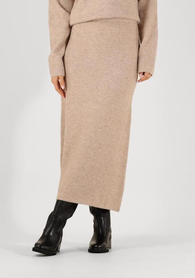 NEO NOIR Beige Gebreide Rok Ashanti Stijl Beige Dames - Foto 4