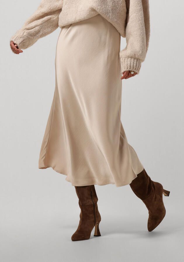 NEO NOIR Champagne Satijnen Rok Beige Dames - Foto 4