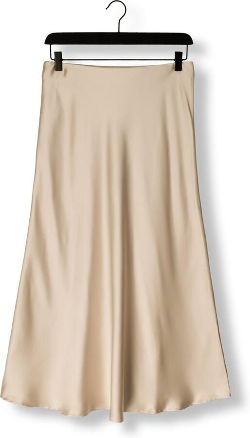 NEO NOIR Champagne Satijnen Rok Beige Dames - Foto 3