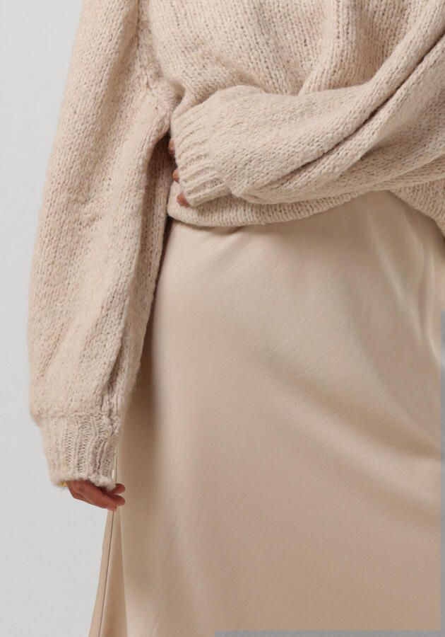 NEO NOIR Champagne Satijnen Rok Beige Dames - Foto 2