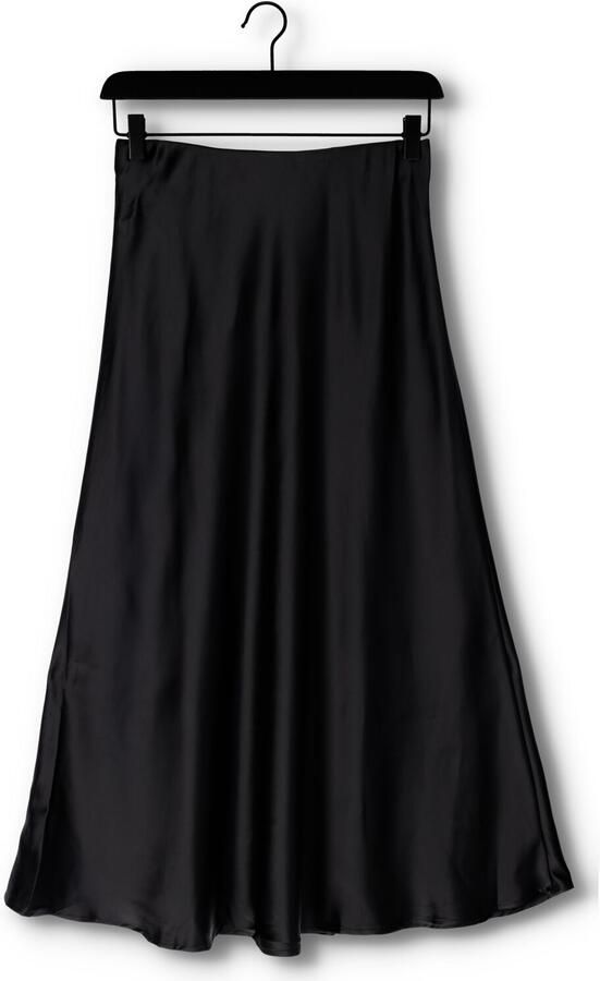 NEO NOIR Flatterende Bias Gesneden Rok Black Dames - Foto 3