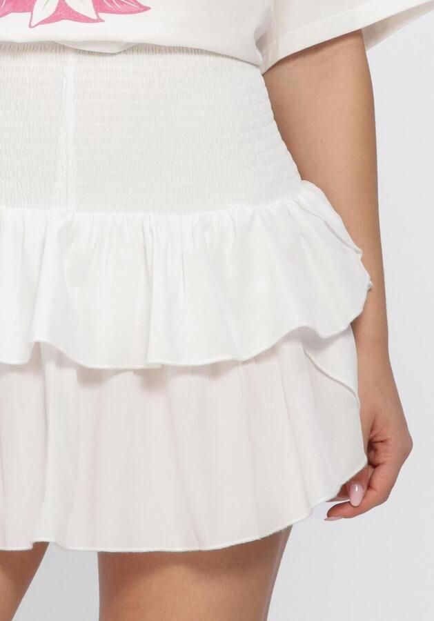 NEO NOIR Dames Rokken Carin R Skirt Wit - Foto 4