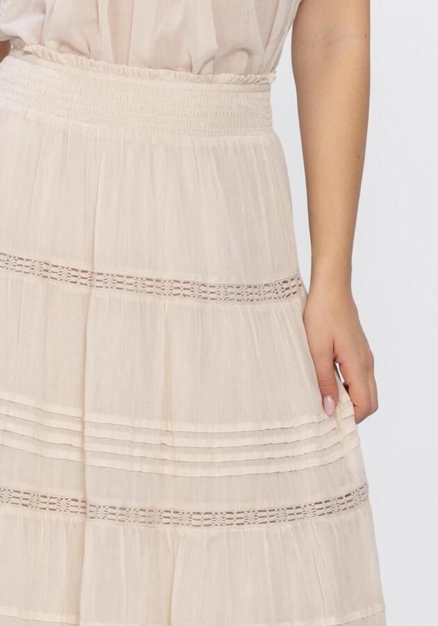 NEO NOIR Dames Rokken Felicia S Voile Skirt Beige - Foto 2