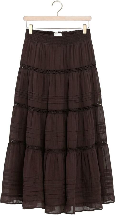 NEO NOIR Dames Rokken Felicia S Voile Skirt Bruin - Foto 4