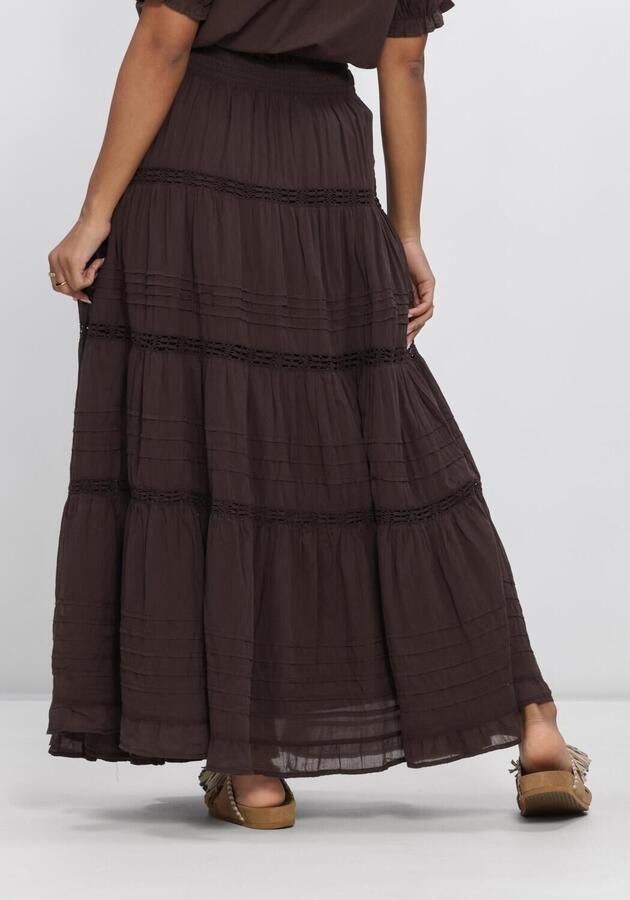 NEO NOIR Dames Rokken Felicia S Voile Skirt Bruin - Foto 2