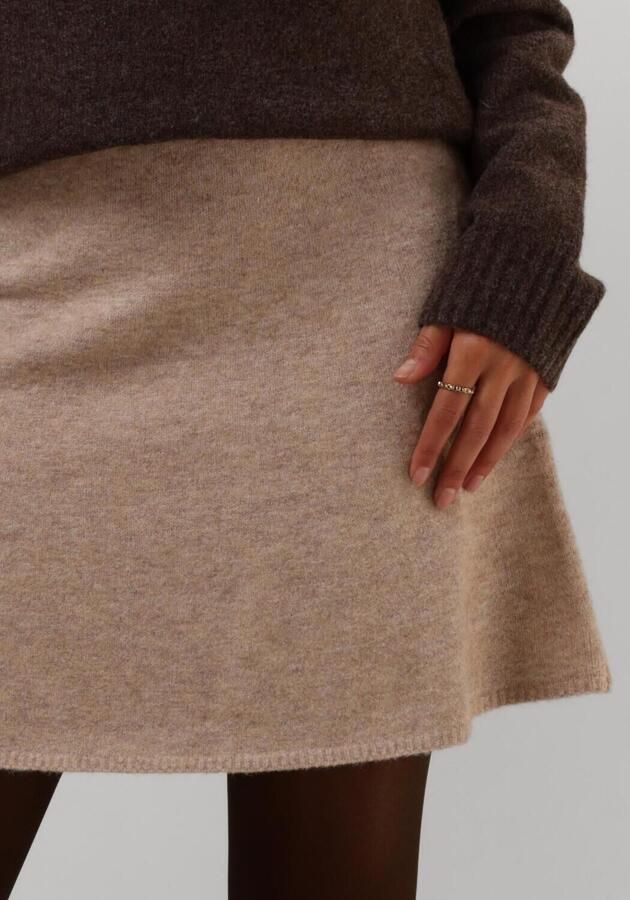 NEO NOIR Beige Gebreide Rok voor Vrouwen Beige Dames - Foto 3