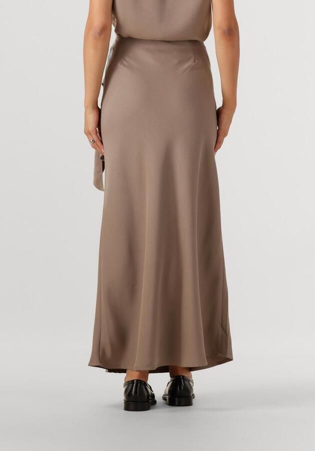 NEO NOIR Dames Rokken Kit Dull Sateen Skirt Taupe - Foto 1