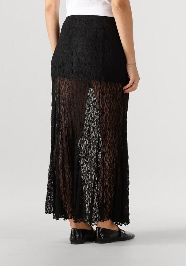 NEO NOIR Dames Rokken Mariya Lace Skirt Zwart