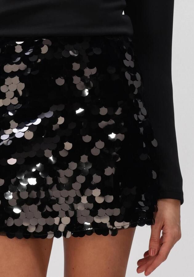 NEO NOIR Dames Rokken Miva Big Sequins Skirt Zwart - Foto 4