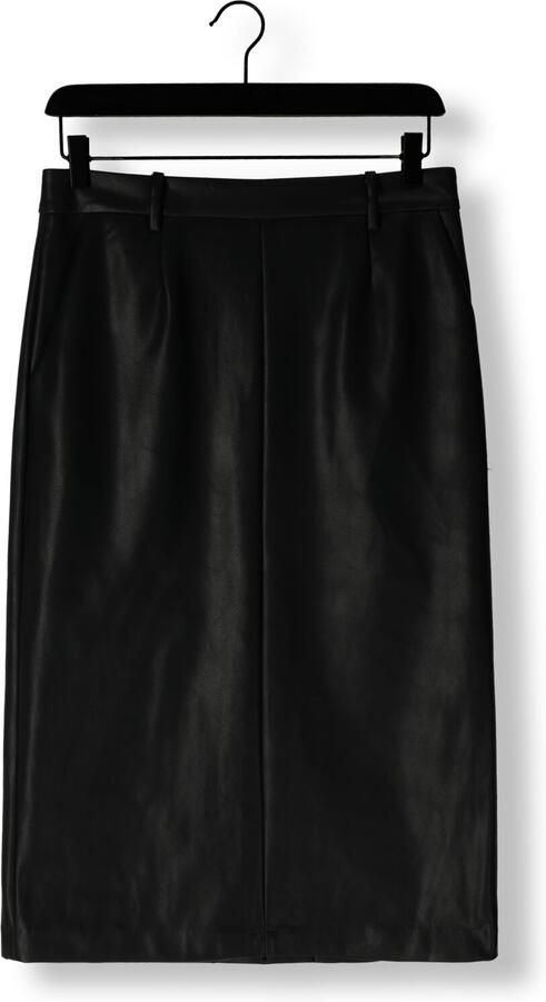 NEO NOIR Dames Rokken Netti Faux Leather Skirt Zwart - Foto 3