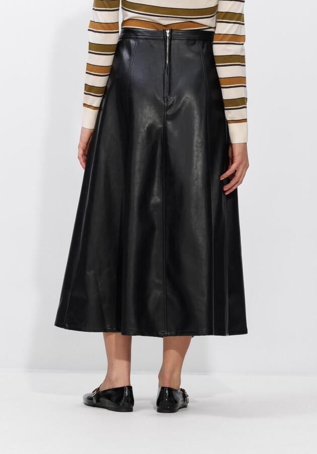 NEO NOIR Dames Rokken Raya Faux Leather Skirt Zwart - Foto 2