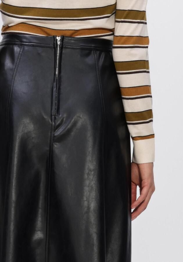 NEO NOIR Dames Rokken Raya Faux Leather Skirt Zwart - Foto 3