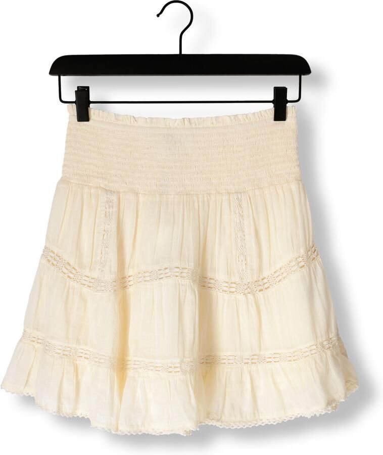 NEO NOIR Dames Rokken Robby S Voile Skirt Gebroken Wit